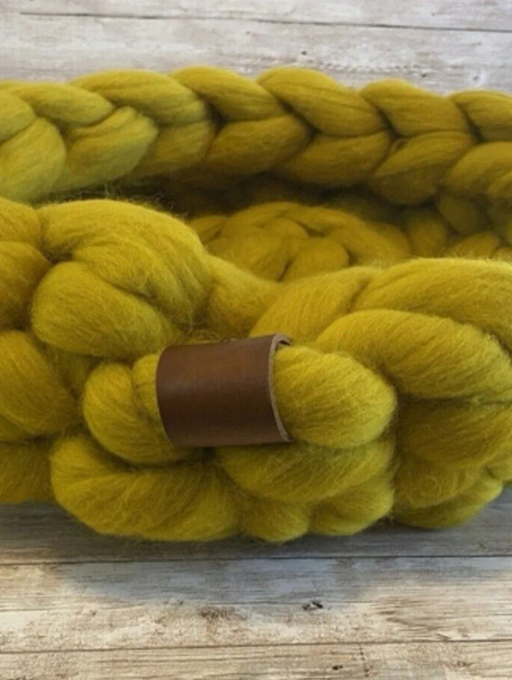 Cat / Small Dog Yarn Bed Mustard Yellow Chunky Yarn Homemade Merino Wool Cozy